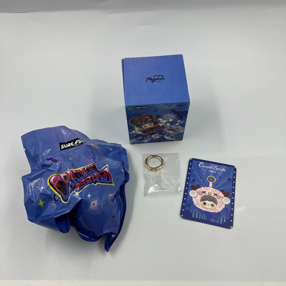 Maymei Crazy Circus Carpet Sprite Plush Keychain Blind Box Confirmed Character